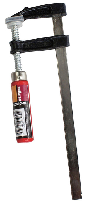 Skruvtving m/trähandtag 200 x 50 mm Millarco